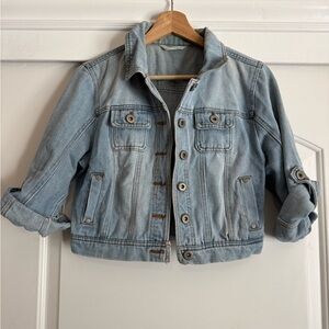 Highway Jeans Cropped Denim Jacket